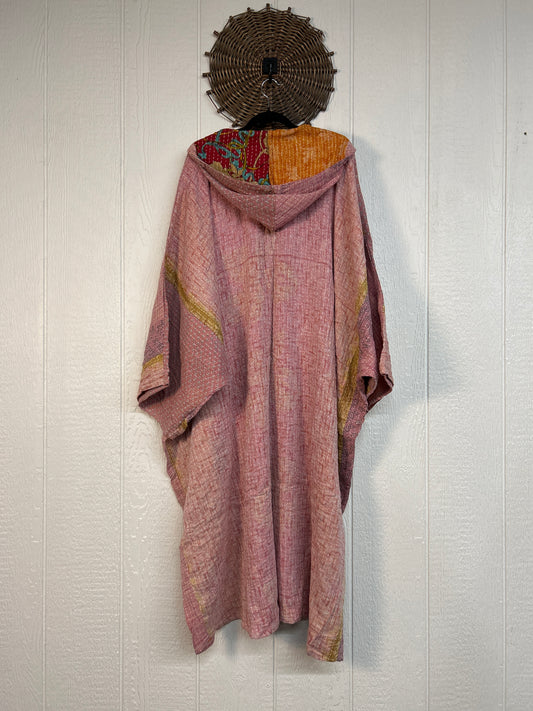 Pareo Kantha Gaia Hooded Maxi 1026 222