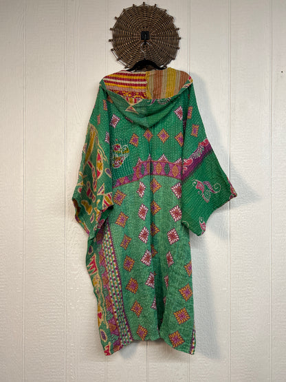 Pareo Kantha Gaia Hooded Maxi 1026 206