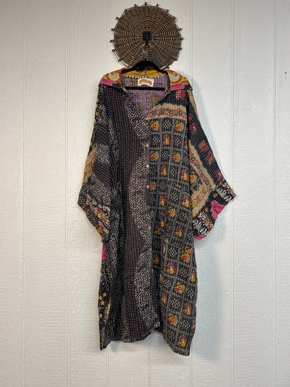 Pareo Kantha Gaia Hooded Maxi 1026 146