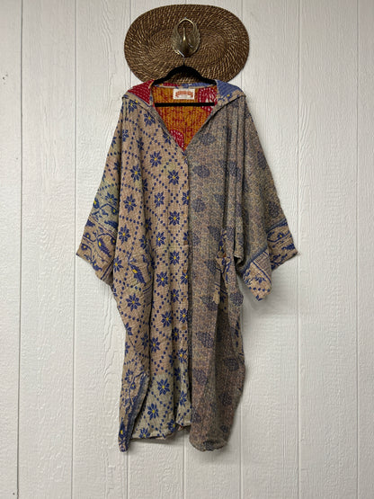 Pareo Kantha Gaia Hooded Maxi 1026 090