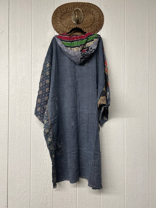 Pareo Kantha Gaia Hooded Maxi 1026 056