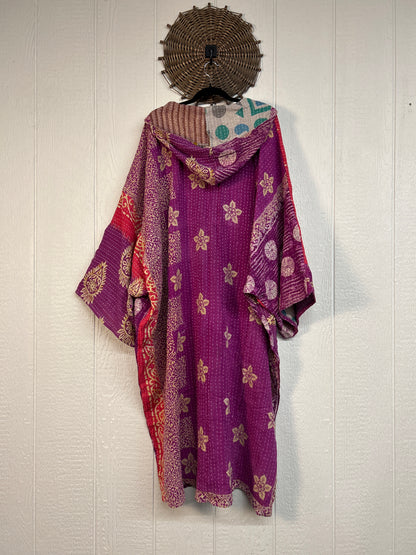 Pareo Kantha Gaia Hooded Maxi 1026 210