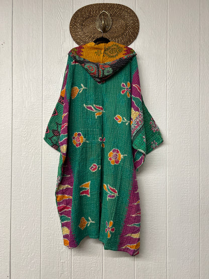 Pareo Kantha Gaia Hooded Maxi 1026 128