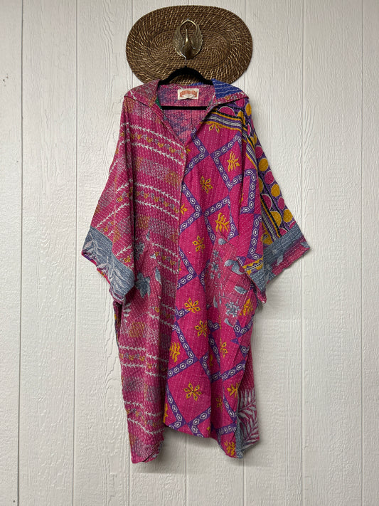 Pareo Kantha Gaia Hooded Maxi 1026 122