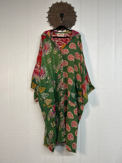 Pareo Kantha Gaia Hooded Maxi 1026 180
