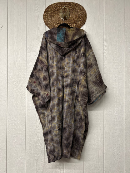 Pareo Kantha Gaia Hooded Maxi 1026 085