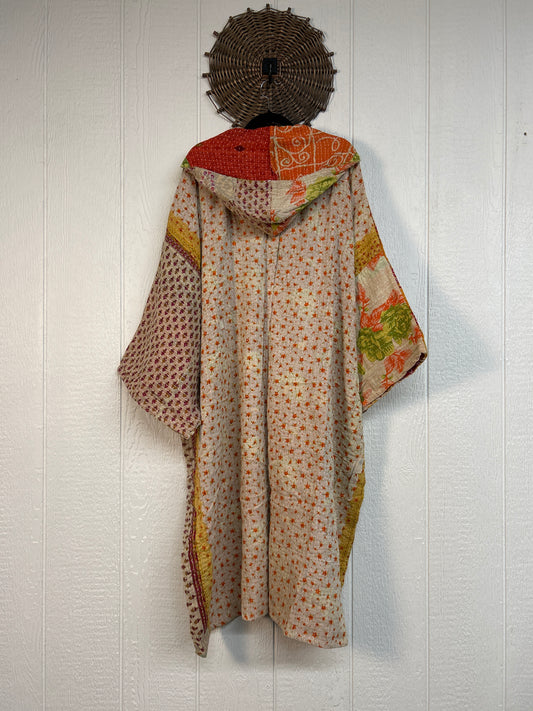 Pareo Kantha Gaia Hooded Maxi 1026 182