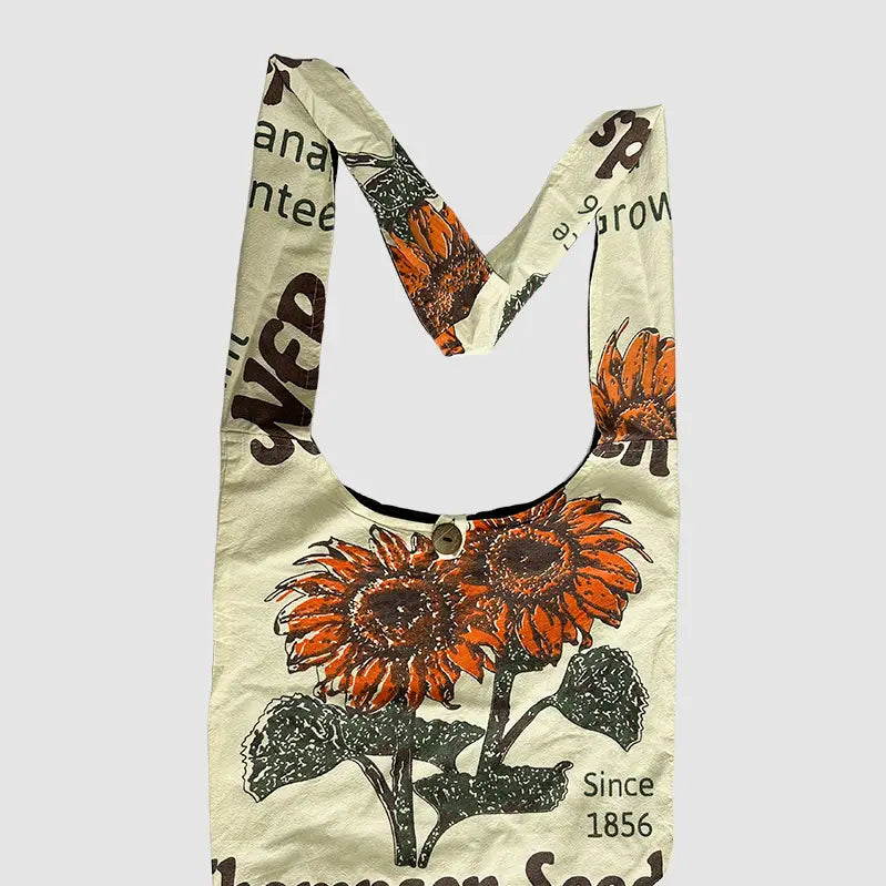 Rice Sack Bag - Sunflower