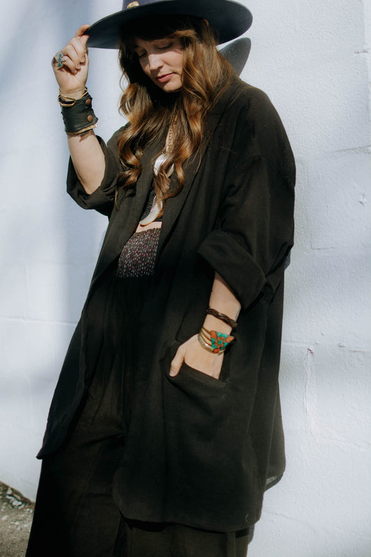 Khadi Blazer - Kantha Bae